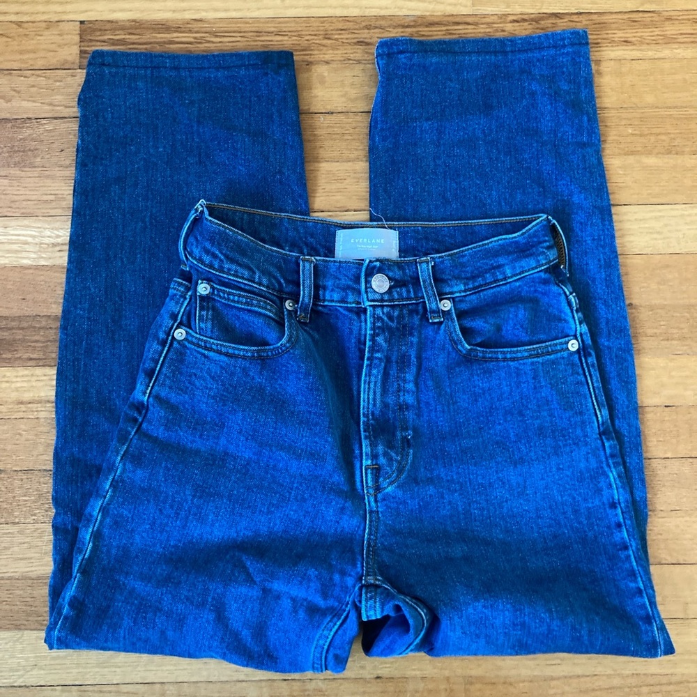 Everlane way high jeans, size 25
